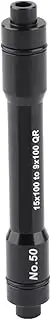Aluminuim Alloy Skewer Adapter, Quick Release Skewer Adapter, Lightweight Hub Skewer Adapter, Cycle Skewer Adapter for 100mm Front Wheel