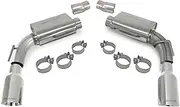 SLP 31200A Axle-Back Exhaust, 2010-15 V6 Camaro"LoudMouth III" w/4" Tips