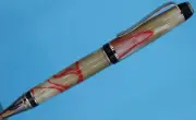Classic Cigar Ballpoint Twist Pen Copper Finish with "Parker Style" Ink Refill