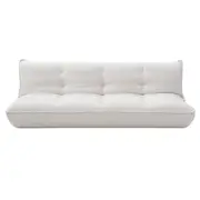 [James Lane] Harlee Misha Boucle Ivory Sofa Bed - 3 Seater