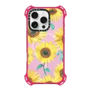 iPhone 16 Pro Bounce Case MagSafe Compatible Sunflowers