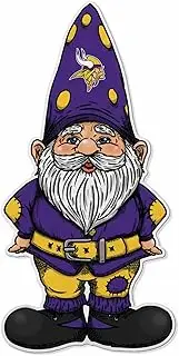 Rico Industries NFL Football Minnesota Vikings Gnome Shape Cut Pennant - Home and Living Room Décor - Soft Felt EZ to Hang
