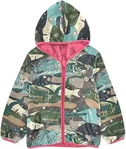 [Caihoyu] Baby Boy Sherpa Jacket Lightweight Zip Sweatshirt Toddler Girl Coat