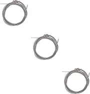 Generic 3sets Bass Strings Set Stainless Steel Bass Guitar Strings Replace for Beginners Professionals 4pcs*3