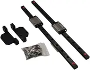 djkyu Fit for Creality Fit for Ender 3 V2 Upgrade Fit for Y-AXIS Linear Rail ADAPTERS Kit Fit for Ender-3 Pro Dual Hiwin Linear Rail Set (Color : Black Linear kit, Size : Ender3)