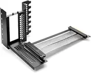 CableMod Compatible Vertical PCI-e Bracket PCI-e 4.0 Edition, HDMI + DisplayPort - Schwarz