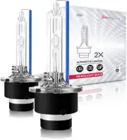 D2S Xenon HID Headlight Bulbs - 8000K 35W High Low Beam 66240 85122UB 66040 2pcs