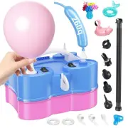 Electric Balloon Pump, 3-in-1 Portable Air Balloon Pump for Latex 260Q Long F...