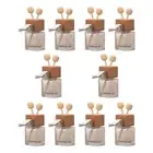 10 Pcs Car Perfume Bottle Vehicle Mounted Portable Essential Oil Diffuser
