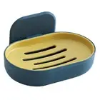 Soap Box Punch-free Quick Drainage Drawer Type Soap Dish Sturdy Structure