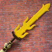 39" Legend of Zelda Flameblade Sword Replica Link PU Prop Fantasy March Cosplay