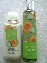 Bath and Body Work Cucumber Melon Mist & Body lotion Set