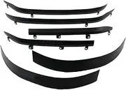 BTRWEDOW Car Fender Flares Extensions Set Wheel Eyebrows Anti-Scratch Arch Flaps Mudguard Splash Compatible for Chery Jetour Traveller T2 2023-2024