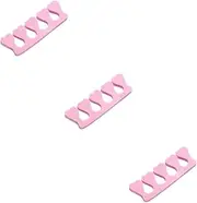 MERRYHAPY 3sets 40-piece Toe Separators Set for Nail Art Foam Toe Separator for Easy Pedicure and Manicure 40pcs*3