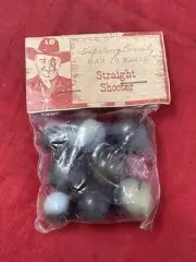 NOS Hopalong Cassidy Bar 20 Ranch Straight Shooter 8 Marbles Package NEW