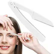 Foldable Eyebrow Trimmer - Folding Facial Hair Removal Tool | Makeup Face Care Tool, Multipurpose Face Shaver for Any Skin Type