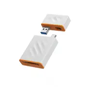 CFexpress Type B and SD Dual Slot Memory Card Reader, 10Gbps USB 3.2 Gen 2 Type A CFexpress Adapter Memory Card Reader