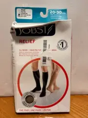 JOBST Relief Compression 20-40mmHg Beige Socks Medium Petite