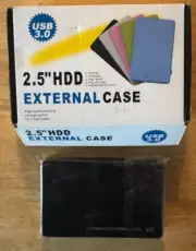 2.5" USB 3.0 Hard Drive Disk HDD SSD Enclosure External Case