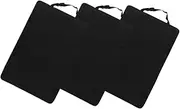 CRILSTYLEO 3pcs Waterproof Back Seat Kick Mats Protector Mat Oxford Cloth Back Cover for Boys and Girls