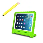 StylePro, iPad 10th and 11th generation Kids Case with Kids Stylus, green.