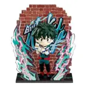 Re-ment My Hero Academia Wall Art Heroes & Villains Izuku Midoriya Figure