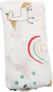 Vaguelly 1PC Adorable Cartoon Printing Bath Towel Quick Dry Breathable Safe for Stroller and Nursing Cover