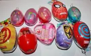 Lip Smacker Egg shaped Ornament & DISNEY Key Chain Lip Balm Trio Set CHOOSE