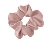 Large Scrunchies Silk Satin Elastic Hair Hair Bands Rope Hair Tie Ponytail Accessory - Lolita Pink