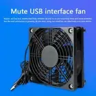 Router Set-top Box Mute Radiator Cooler USB Computer Case Chassis Cooling Fan