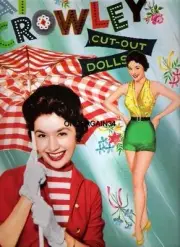 VINTAGE UNCUT 1955 PAT CROWLEY PAPER DOLLS~#1 TOP REPRODUCTION SELLER~GORGEOUS!