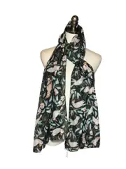 NEW Printed Village Tropical Parrot Cockatoo Scarf Wrap