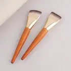 Traceless Makeup Brushes Flat Top Foundation Brush Wooden Handle Contour Brush