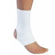 Procare Elastic Ankle Support Brace for Compression, White - Size XL