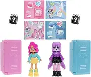Royale High Surprise Locker 2-Pack - (2) Series 1 Dolls, Mystery Backpacks, and Lockers - Virtual Item Code for Starlight Bow Included - Ages 5+