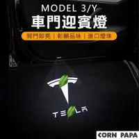 在飛比找momo購物網優惠-【玉米爸特斯拉配件】特斯拉車門迎賓燈(Tesla Model