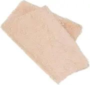 ROMISBABA Pet Dog Cat Plush Sleep Mat Cushion Soft Long Plush Bed for Indoor Use Comfortable Nest Pad for Pets for Cages Cars and Sofas