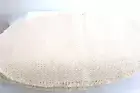 Set of 4 Ivory Woven Cotton Oval Placemats Accents Unlimited NWT Made USA Fringe