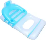 NOLITOY 1pc Portable Inflatable Floating Bed Chair Inflatable Floating Pad En...