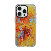 iPhone 16 Pro Clear Case MagSafe Compatible Birch Forest