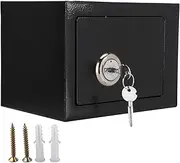 High-Quality Steel Lockable Safe Box - Durable Cash and Jewelry Storage for Home, Office, and Hotel Use
