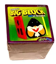 Tibbar’s Big Block of Shapes with Sorting Storage Box Simply Fun