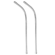 22" Microphone Gooseneck 5/8-27 Thread Flexible Tube Extension, Silver Tone,2Pcs