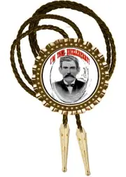 Doc Holliday I'm Your Huckleberry Bolo Tie Men's Accessory Neckties Gift for Dad