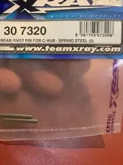 Xray Rear Arm Pivot Pins 307320 for C-hub Spring Steel RC Part New