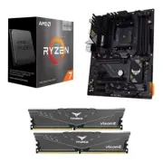 AMD Ryzen 7 5700X3D, ASUS TUF B550 PLUS WiFi II ATX, T-FORCE 16GB RAM BUNDLE