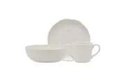 3pc Ecology Ottawa Children's Stoneware Dinner Set Bowl Plate Drink Cup Calico