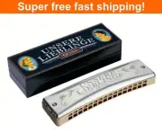 Hohner Unsere Lieblinge 32-Hole Octave Harmonica Key of G-NEW