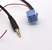 For Becker Porsche CR/CDR220 Traffic Pro AUX mp3 input cable with removal tools