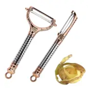 Potato Peeler Set for Kitchen - 2PC Ultra Sharp Vegetable Peelers, Stainless ...